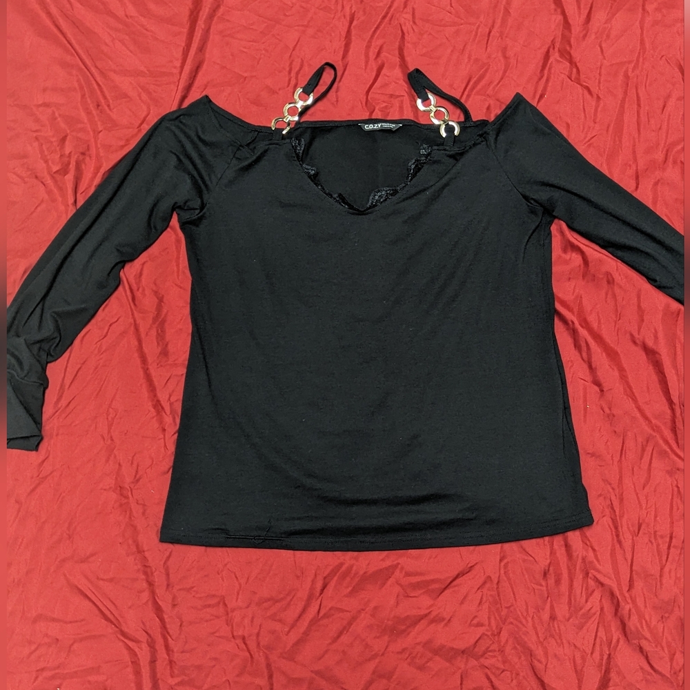 Size 10 Women's Black Top